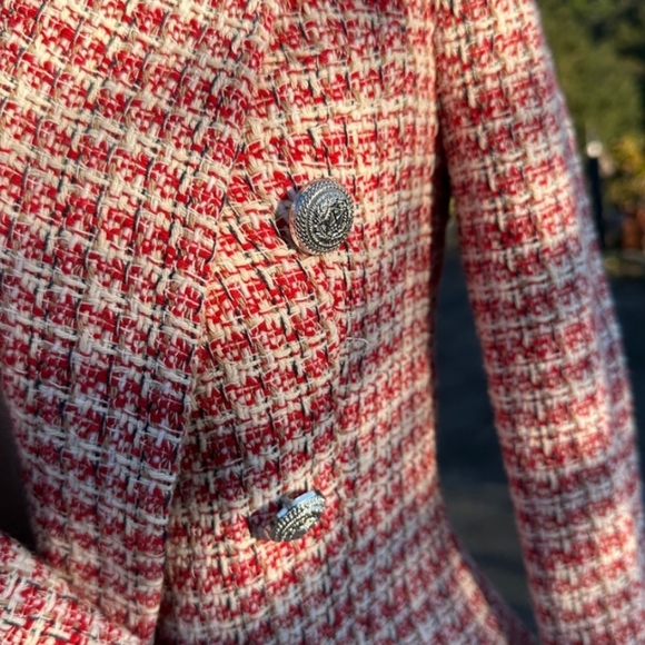 Zara double-breasted twead blazer - Picture 4 of 4